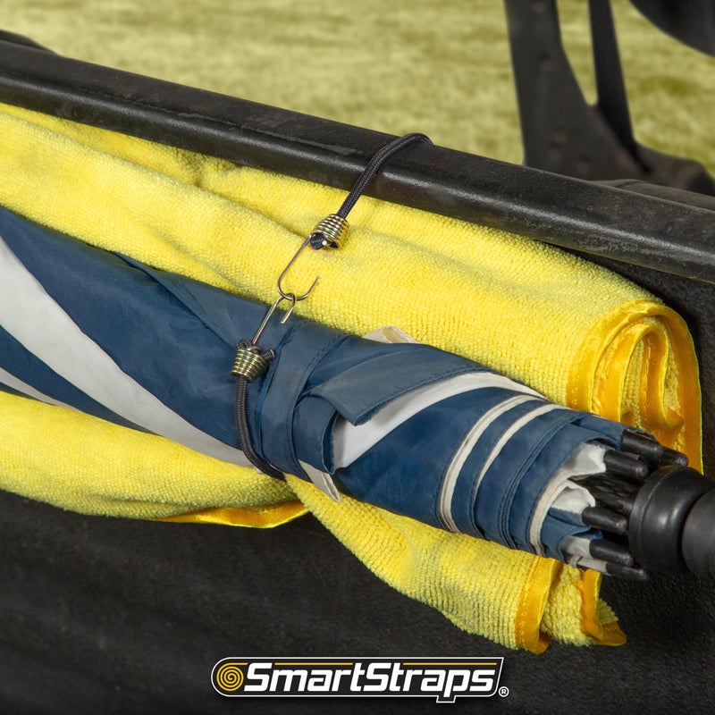 SmartStraps Adjustable Bungee Cord, Assorted Colors, 10 Pack â€“ Includes Two 12â€, Two 24â€, One 36â€, One 48â€, and Four Mini Bungee Cords â€“ Ideal for Securing Luggage, Gas Cans, and Coolers to Vehicles - Image 5